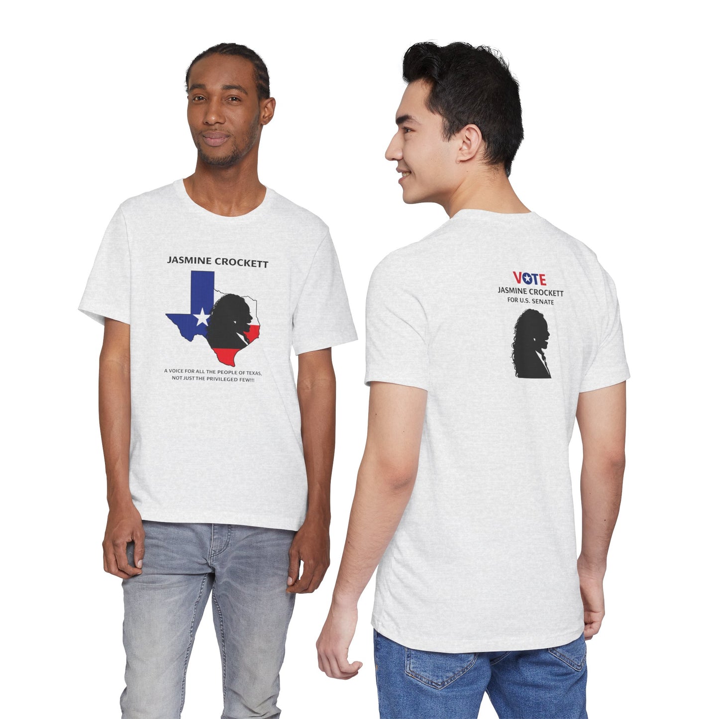 "Vote Jasmine Crockett" Tee Shirt