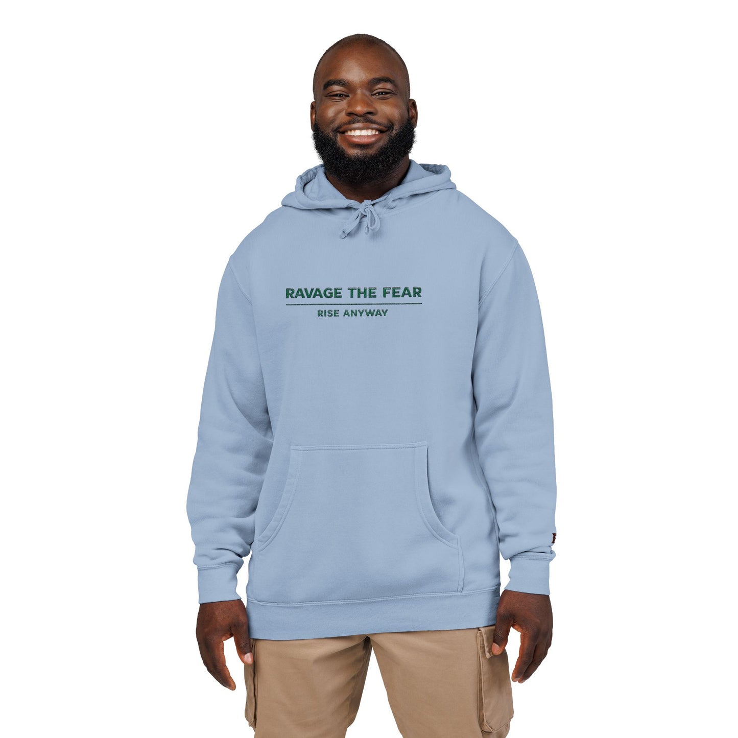 "Explore the Coast" Embroidered Pigment-Dyed Pullover