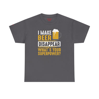 Unisex Beer Superpower Tee | Funny T-Shirt for Beer Lovers