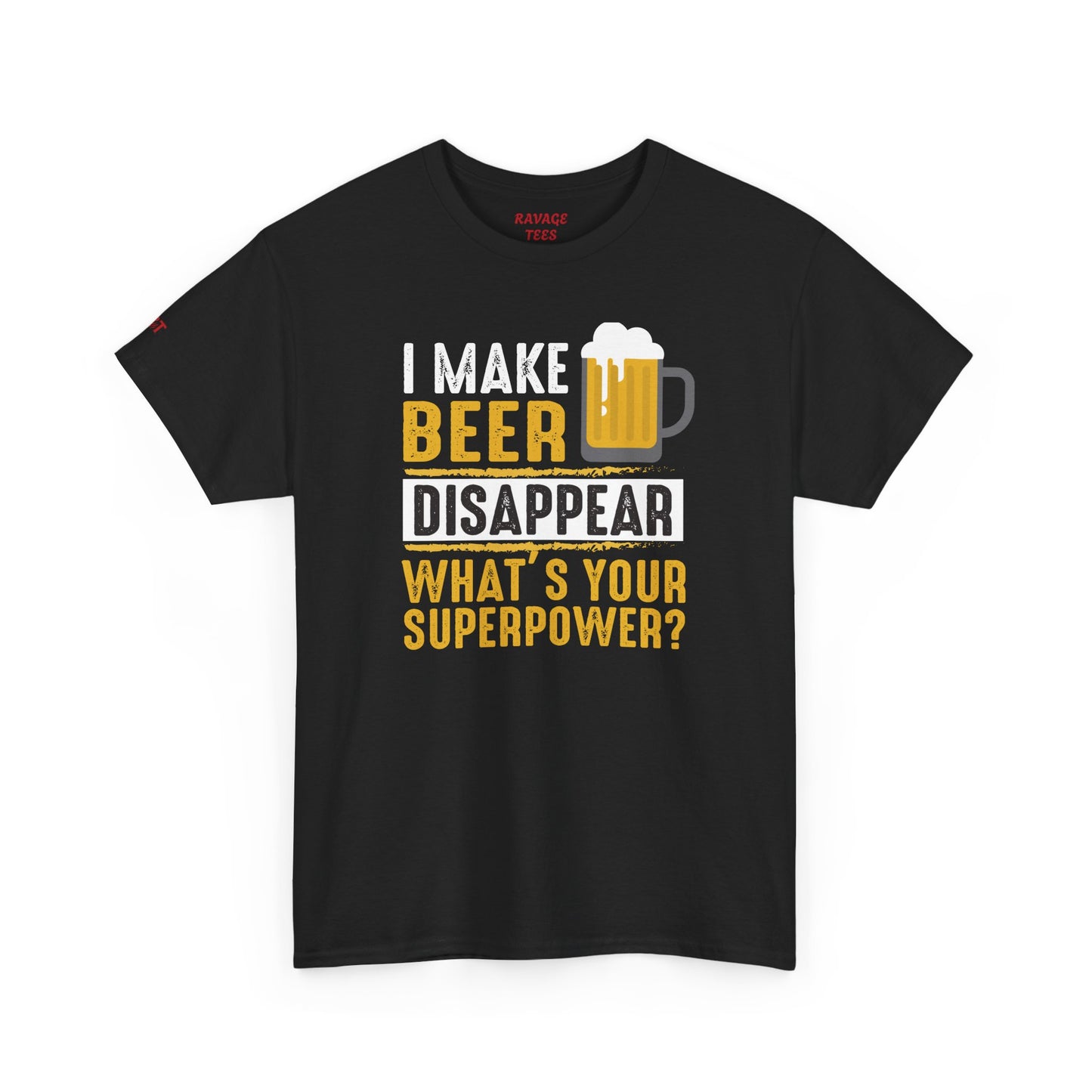 Unisex Beer Superpower Tee | Funny T-Shirt for Beer Lovers