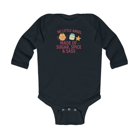 Sugar, Spice & Sass Baby Bodysuit, Cute Infant Outfit, Adorable Newborn Gift, Baby Shower Present, Fun Baby Clothes