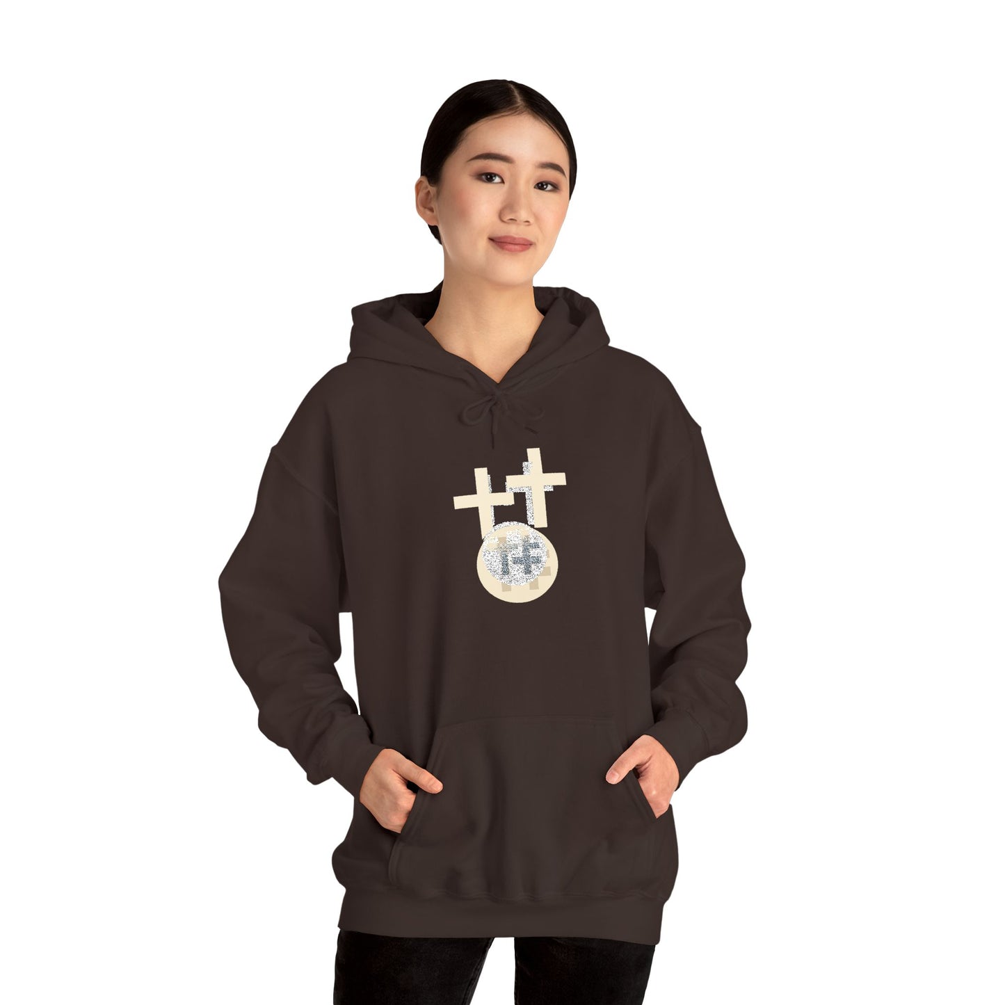 Calvary Cross Unisex Hoodie – Faith-Based Apparel, Christian Symbol Tee, Everyday Casual Wear, Inspirational Gift