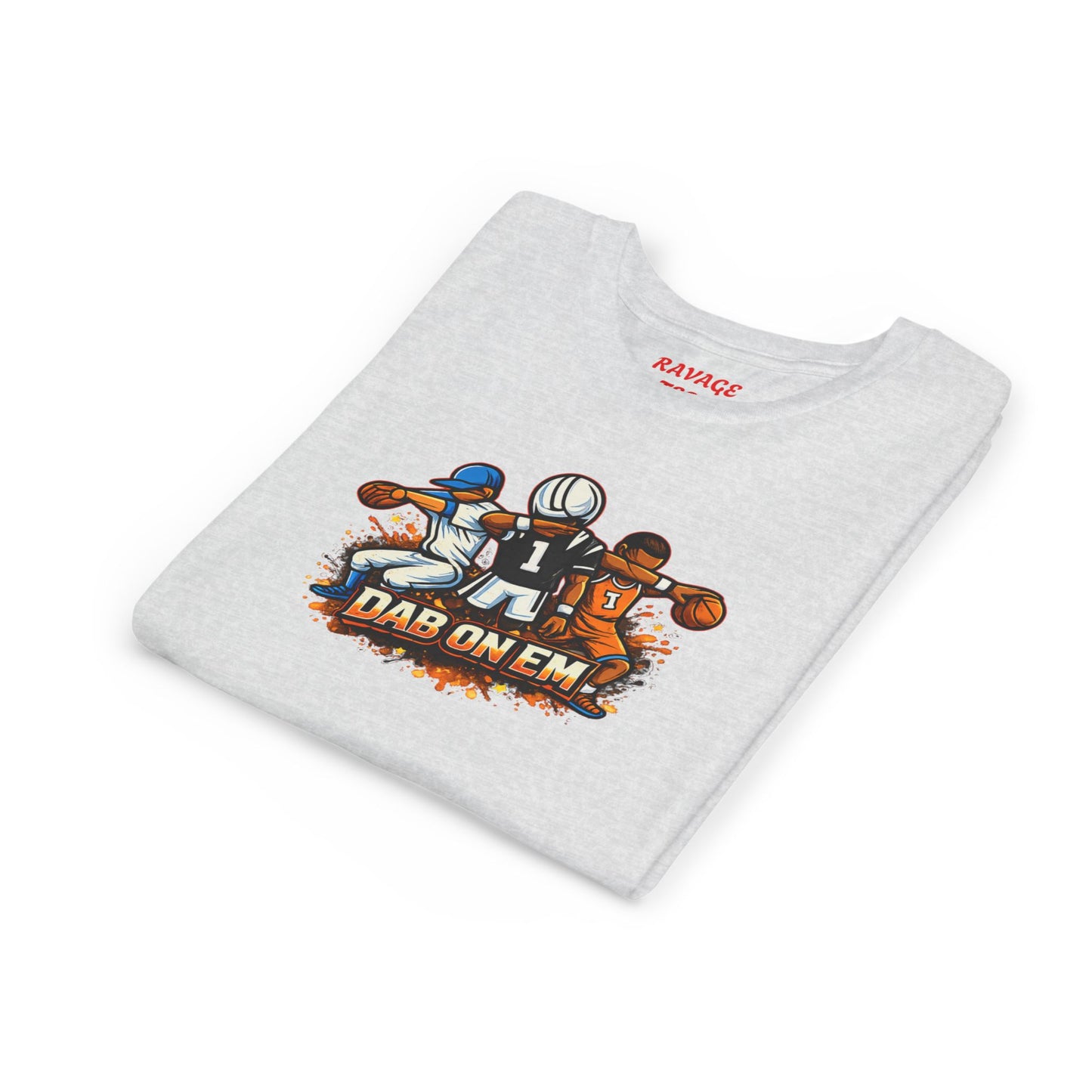 Youth Football Tee - 'Dab On Em' Kids Sports T-Shirt