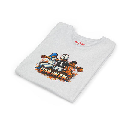 Youth Football Tee - 'Dab On Em' Kids Sports T-Shirt