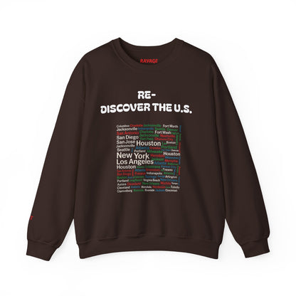 City Map Crewneck Sweatshirt