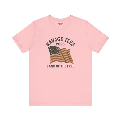 RaVage Vintage Tee: "Land of the Free"