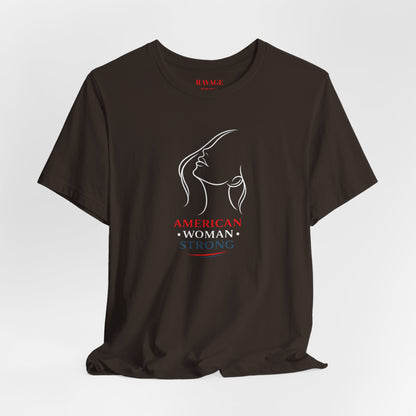American Woman Strong T‑Shirt