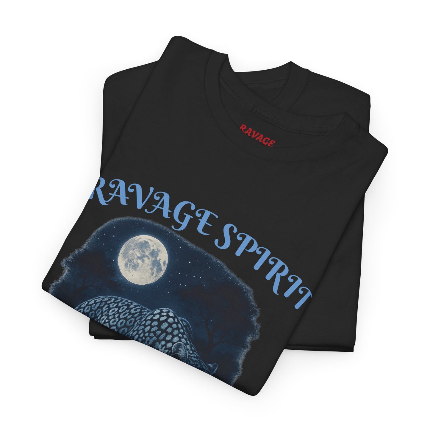 Ravage Spirit Vintage Leopard Moon Tee