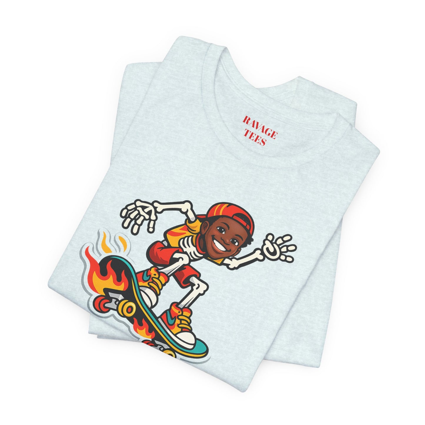 Skateboard Skeleton Tee