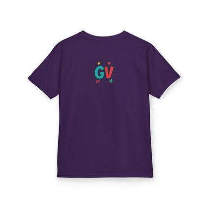 Kids Good Vibes T-Shirt – Fun Graphic Tee with Positive Message, Cool Summer Outfit, Birthday Gift for Children