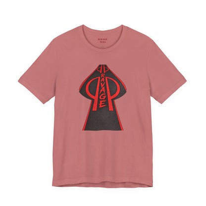 RAVAGE Black & Red Arrowhead Tee