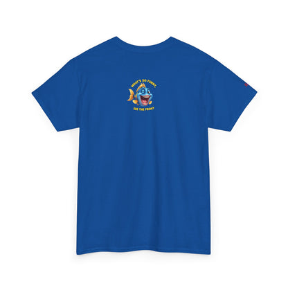 Hooked on Reversals Fishing Tee - Unisex Cotton T-Shirt for Fishing Lovers, Great for Outdoors, Gift for Dad, Summer Apparel, Casual Wear