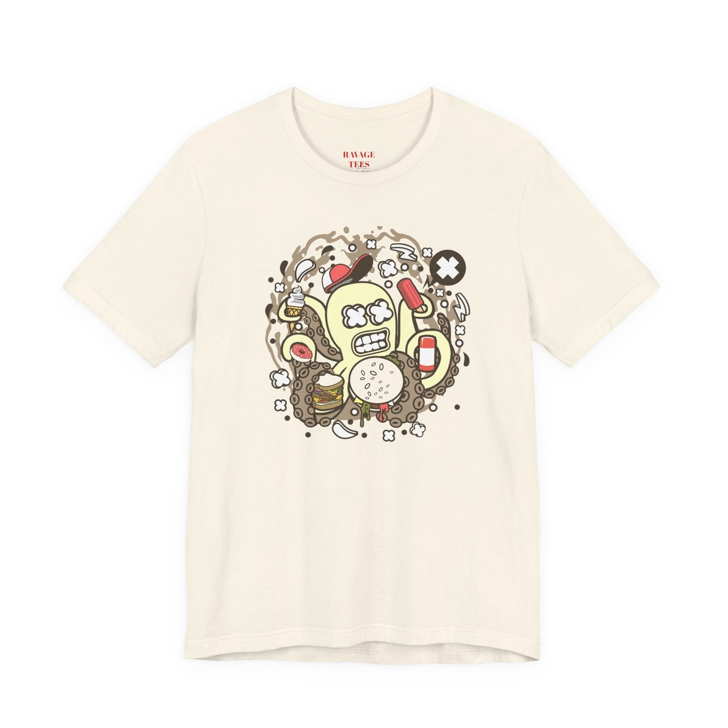 Junk Food Octopus Tee