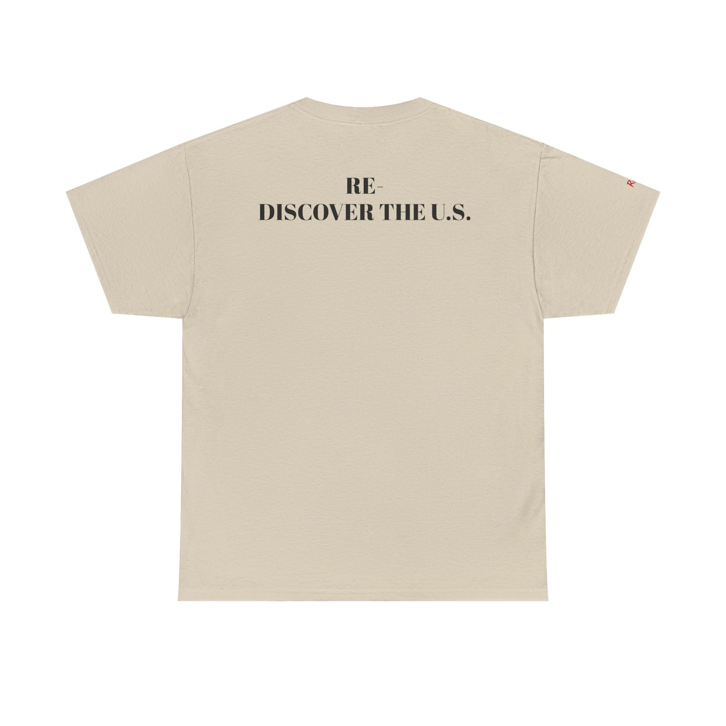 Re-Discover the U.S. Travel T-Shirt, Adventure Tee, USA Discovery Shirt