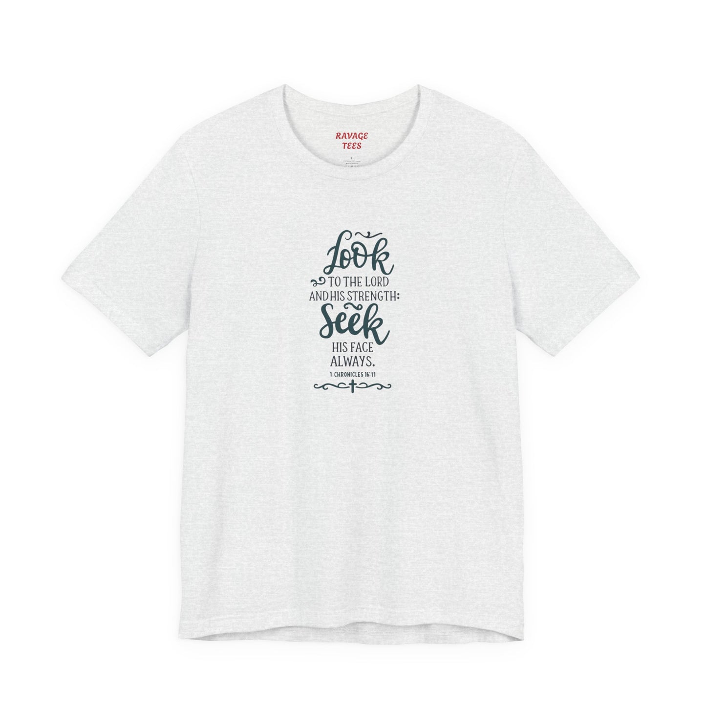 Seek His Guidance Tee: Inspirational Faith Quote Unisex T-Shirt