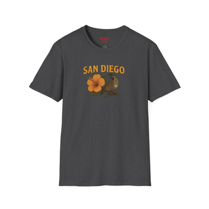 SAN DIEGO Vibes Unisex T-Shirt – Casual Summer Tee, Beachwear, Travel Outfit, Vacation Style, Gift for Him or Her