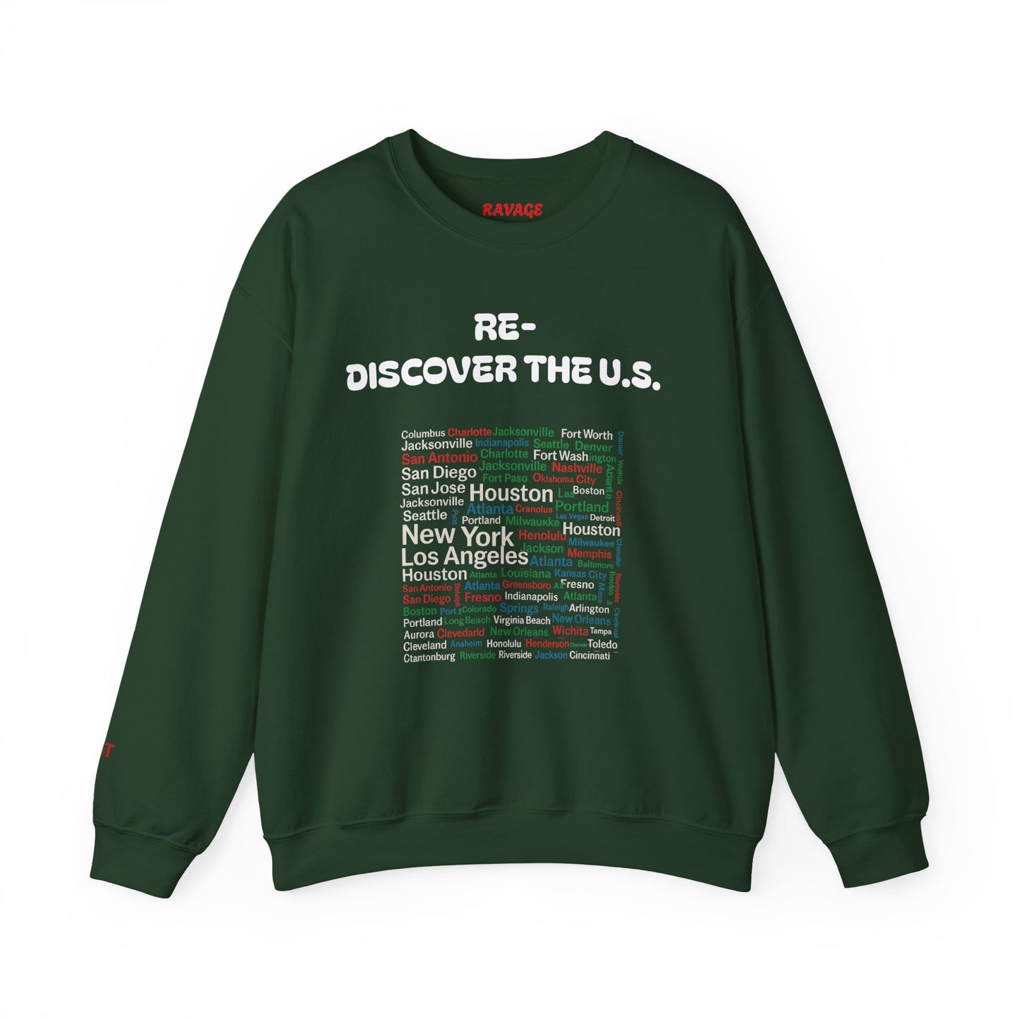 City Map Crewneck Sweatshirt