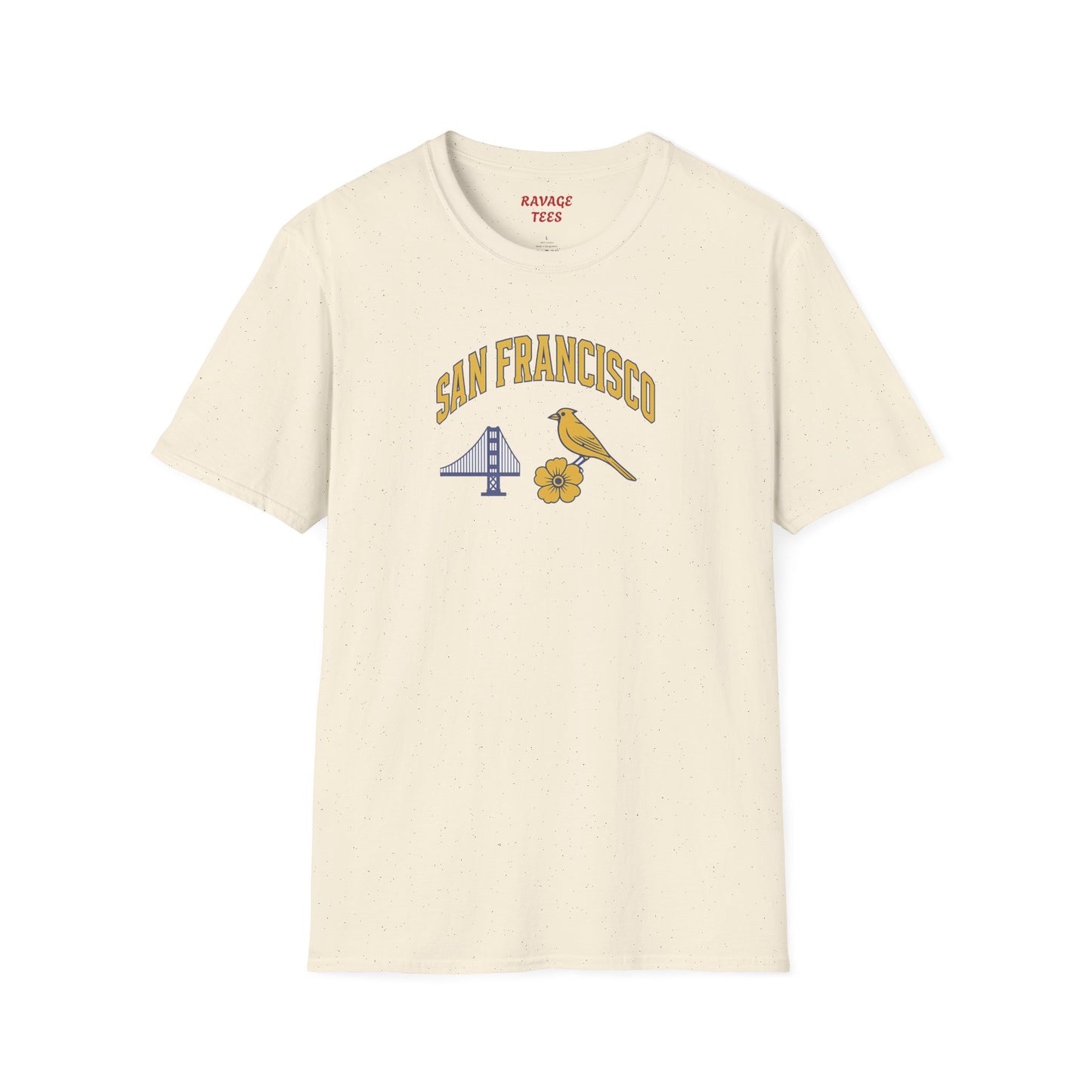 SAN FRANCISCO Vibes Unisex T-Shirt – Casual Summer Tee, Beachwear, Travel Outfit, Vacation Style, Gift for Him or Her