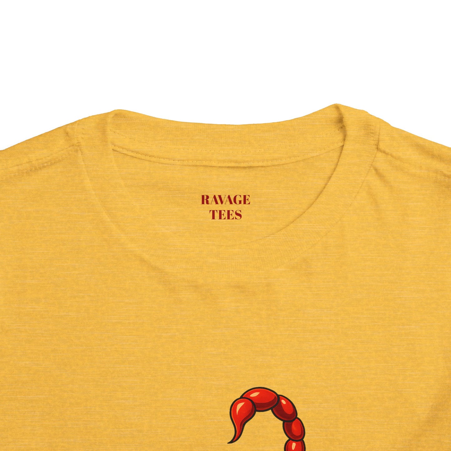 Toddler Tee — 'Backstabber's Express' Scorpion & Frog Funny Kids Shirt