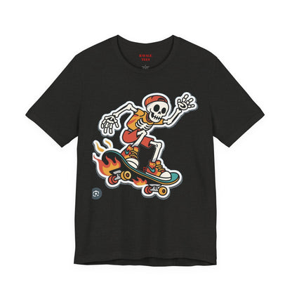 Skateboard Skeleton Tee
