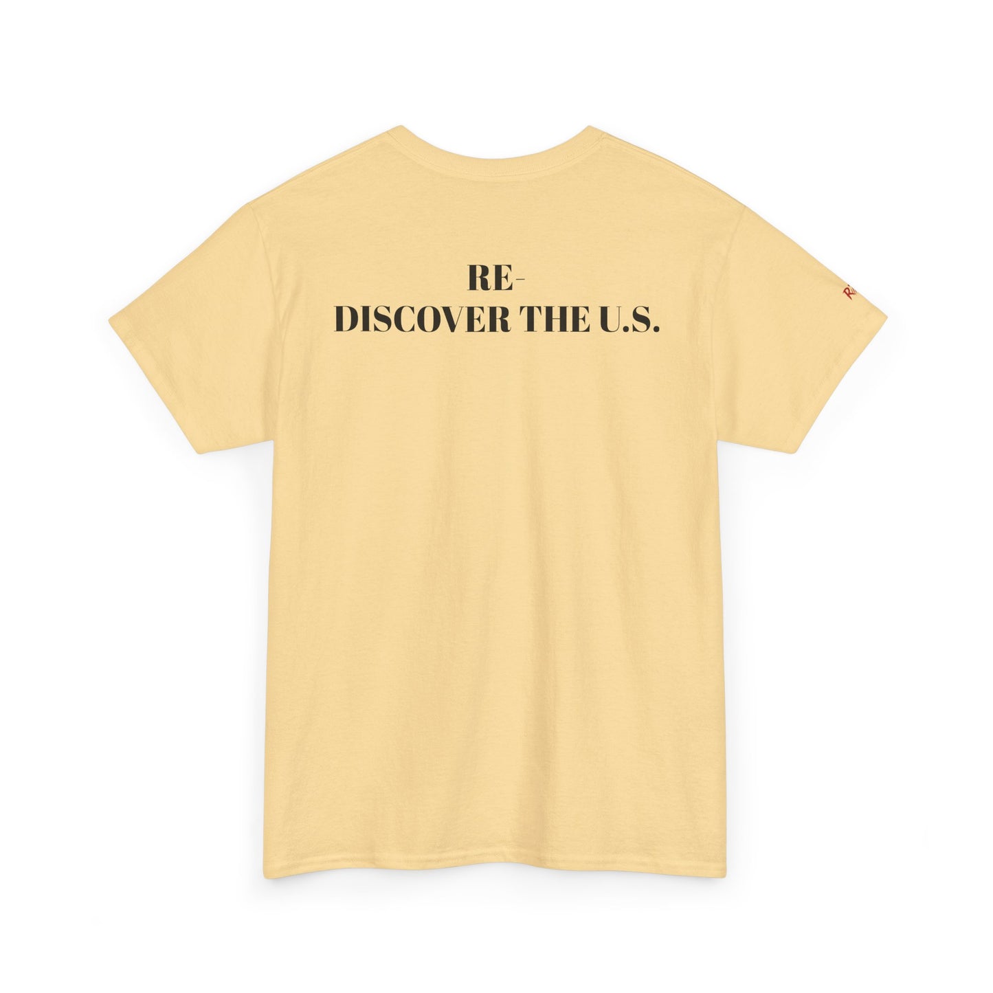 Re-Discover the U.S. Travel T-Shirt, Adventure Tee, USA Discovery Shirt