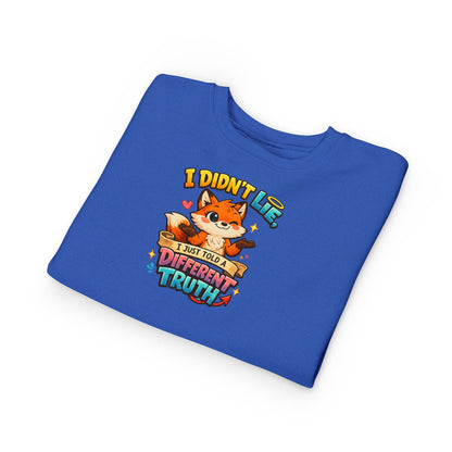 Fox Sweatshirt – Cute “Different Truth”