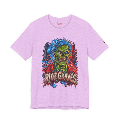 Riot Graves Skull Graphic Tee