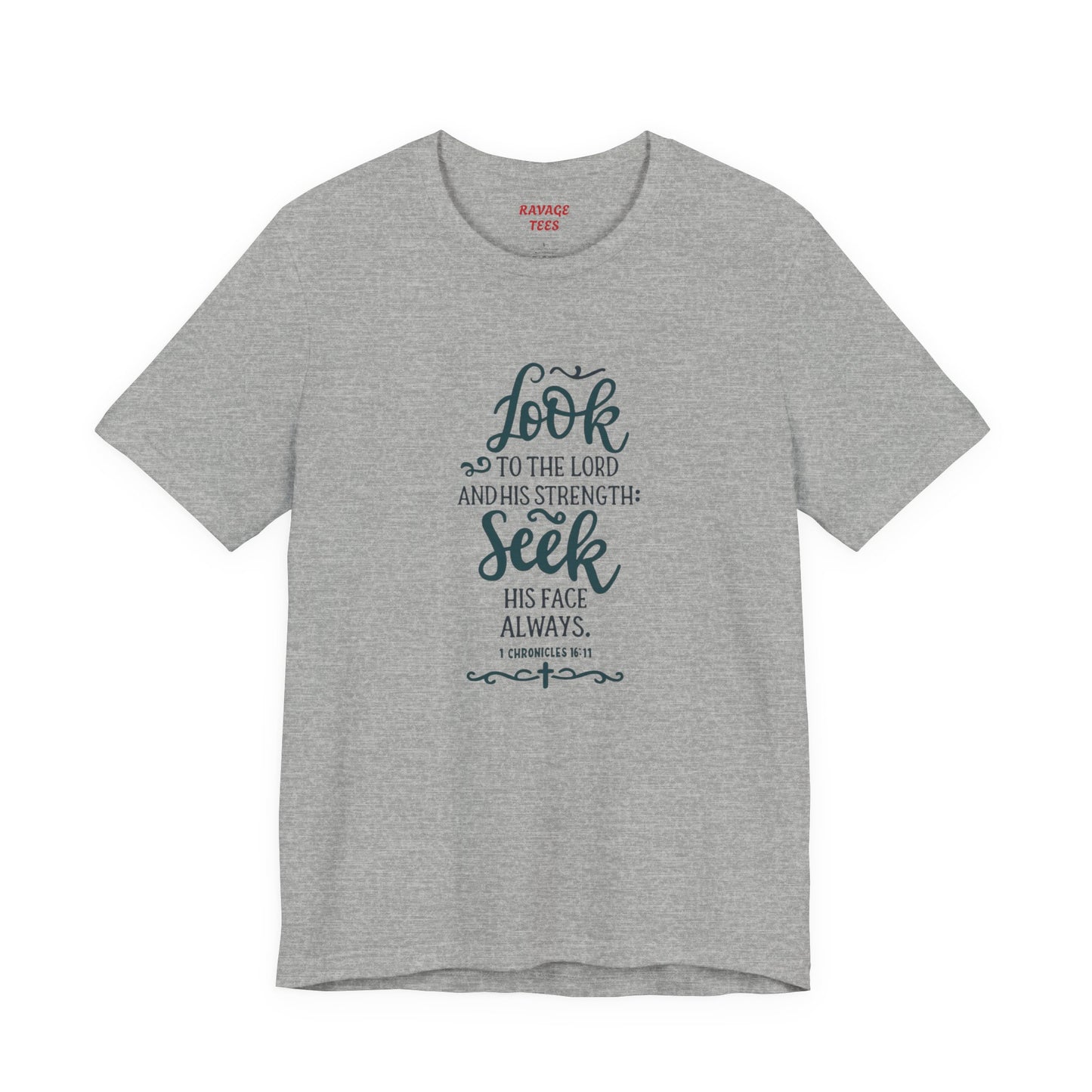 Seek His Guidance Tee: Inspirational Faith Quote Unisex T-Shirt
