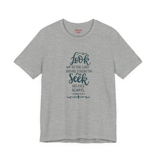 Seek His Guidance Tee: Inspirational Faith Quote Unisex T-Shirt