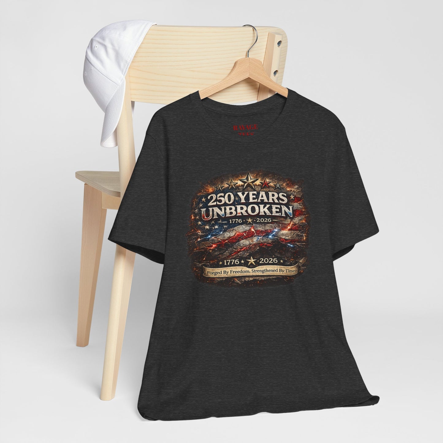 250 Years Unbroken Tee — 1776–2026