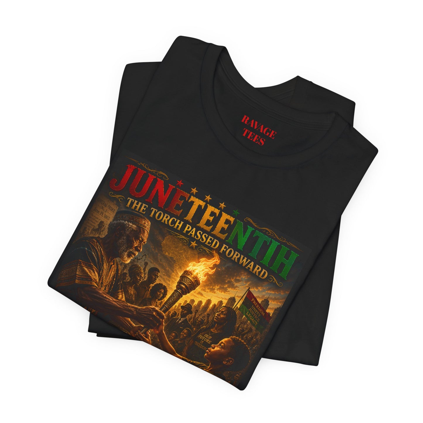 Juneteenth 'The Torch Passed Forward' Graphic