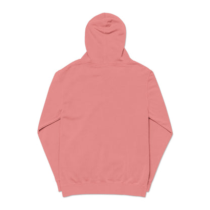 Shutt1eman Embroided Vintage Pigment Black-Dyed Hoodie