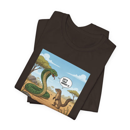 Whimsical Adventure Tee, Funny Graphic Shirt, Gift for Nature Lovers, Eco-Friendly Apparel, Unique Casual Wear, Perfect for Birthdays