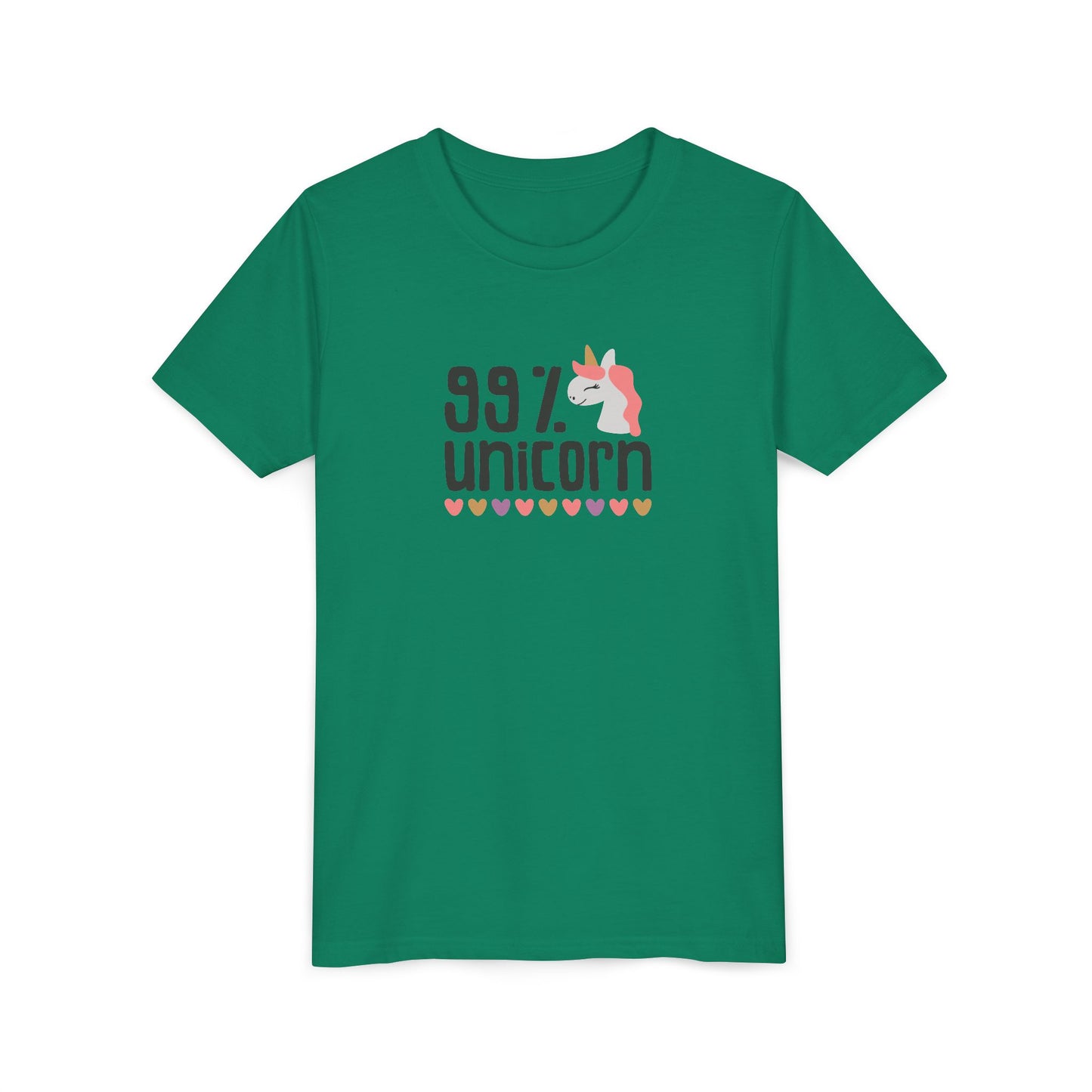 99% Unicorn Youth Tee - Fun & Whimsical Shirt for Kids