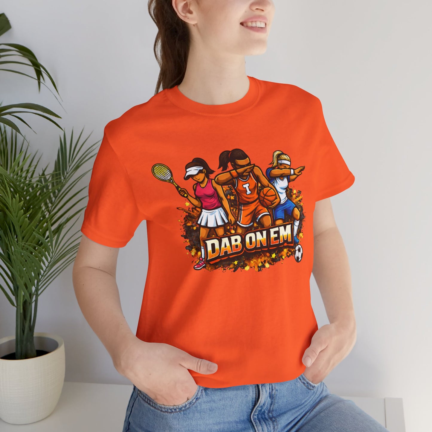 DAB ON EM Unisex Jersey Short Sleeve Tee