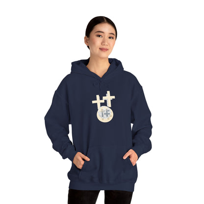 Calvary Cross Unisex Hoodie – Faith-Based Apparel, Christian Symbol Tee, Everyday Casual Wear, Inspirational Gift