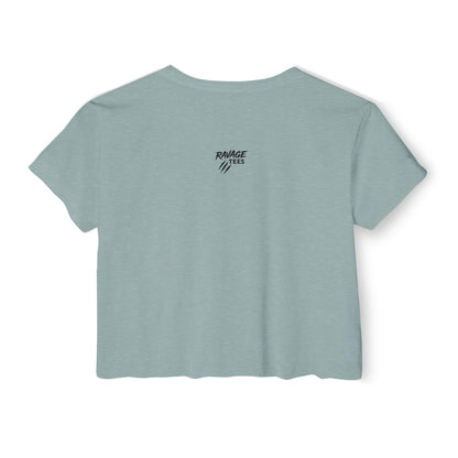 RAVAGE Crop Top: "Land of the Free"