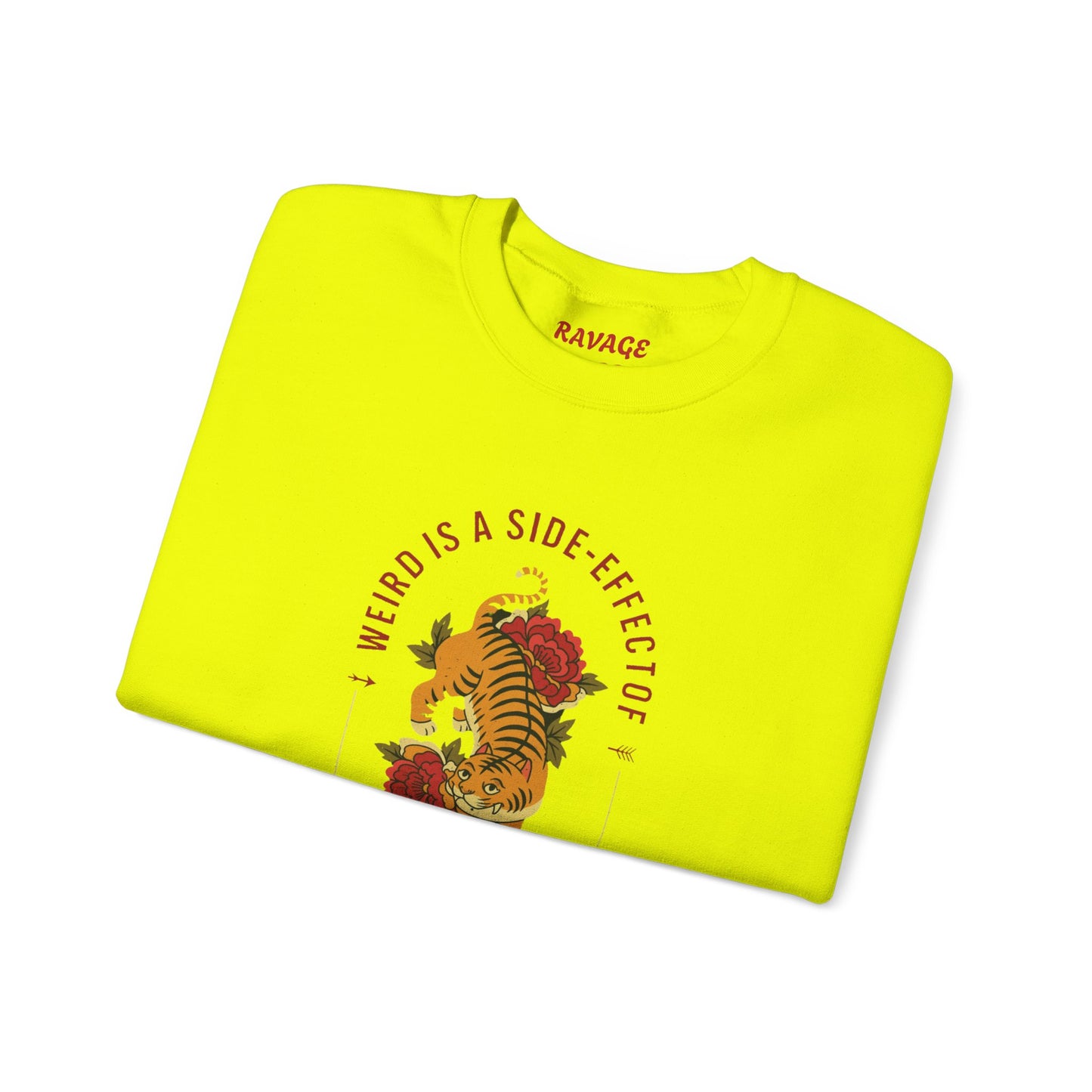WEIRD IS A SIDE EFFECT OF AWESOME-UnisexSoft style T-Shirt