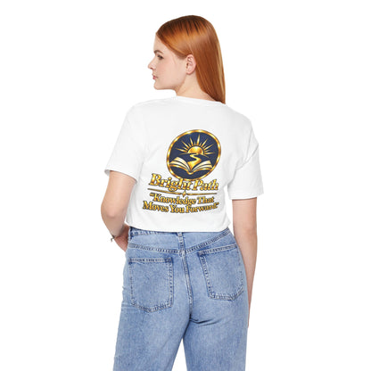 BrightPath Logo Tee — "Knowledge That Moves You Forward" T-Shirt