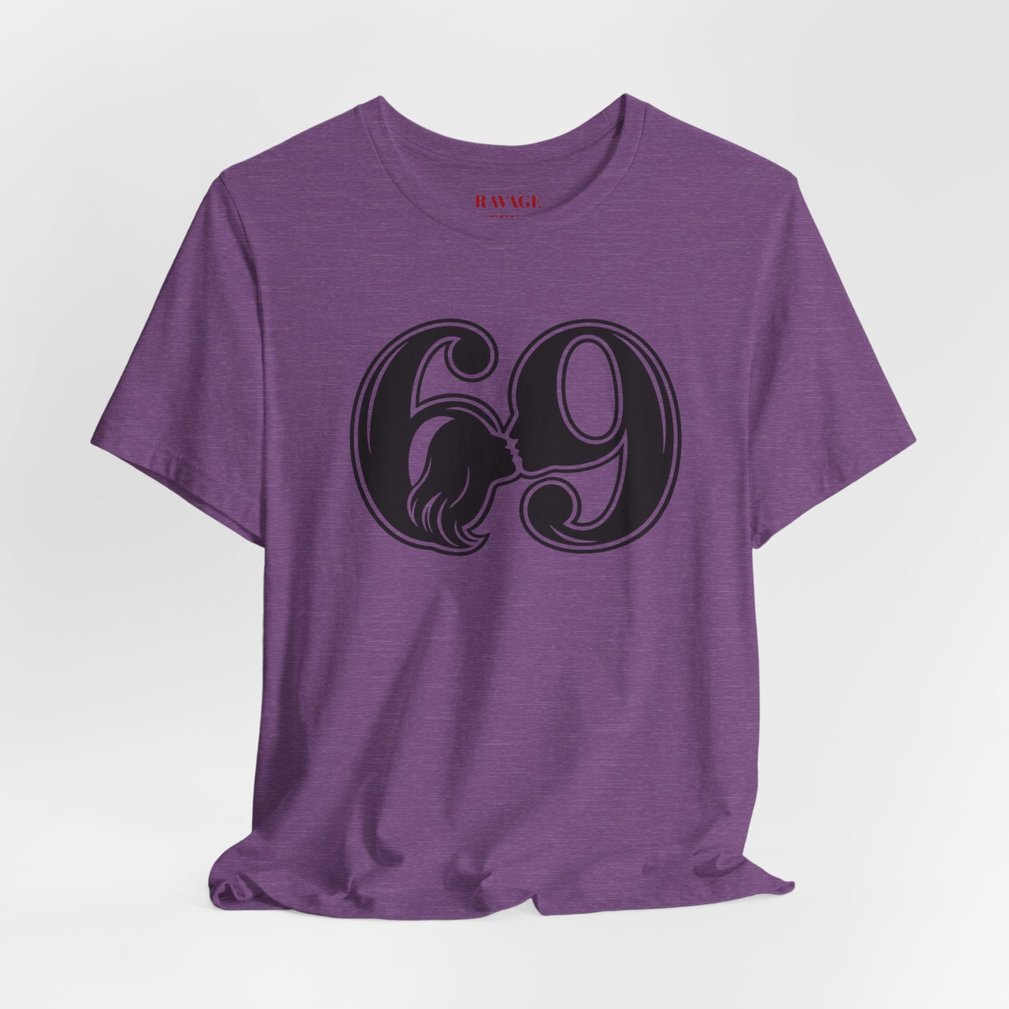 69 Retro Swirl Number Tee