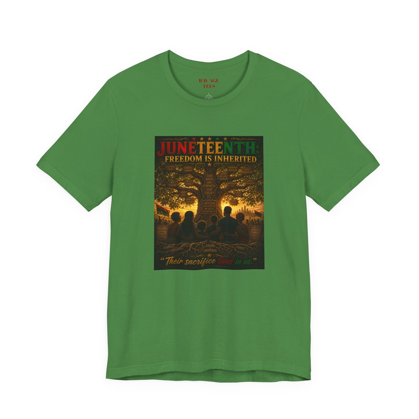 Juneteenth "Freedom Is Inherited" Tee