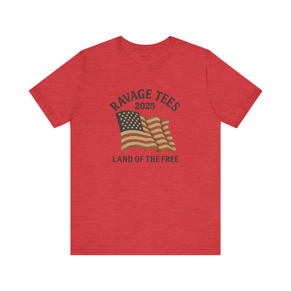 RaVage Vintage Tee: "Land of the Free"