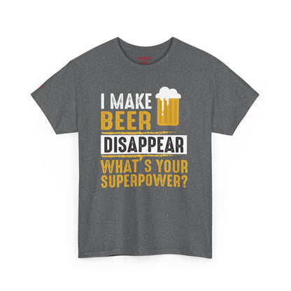 Unisex Beer Superpower Tee | Funny T-Shirt for Beer Lovers