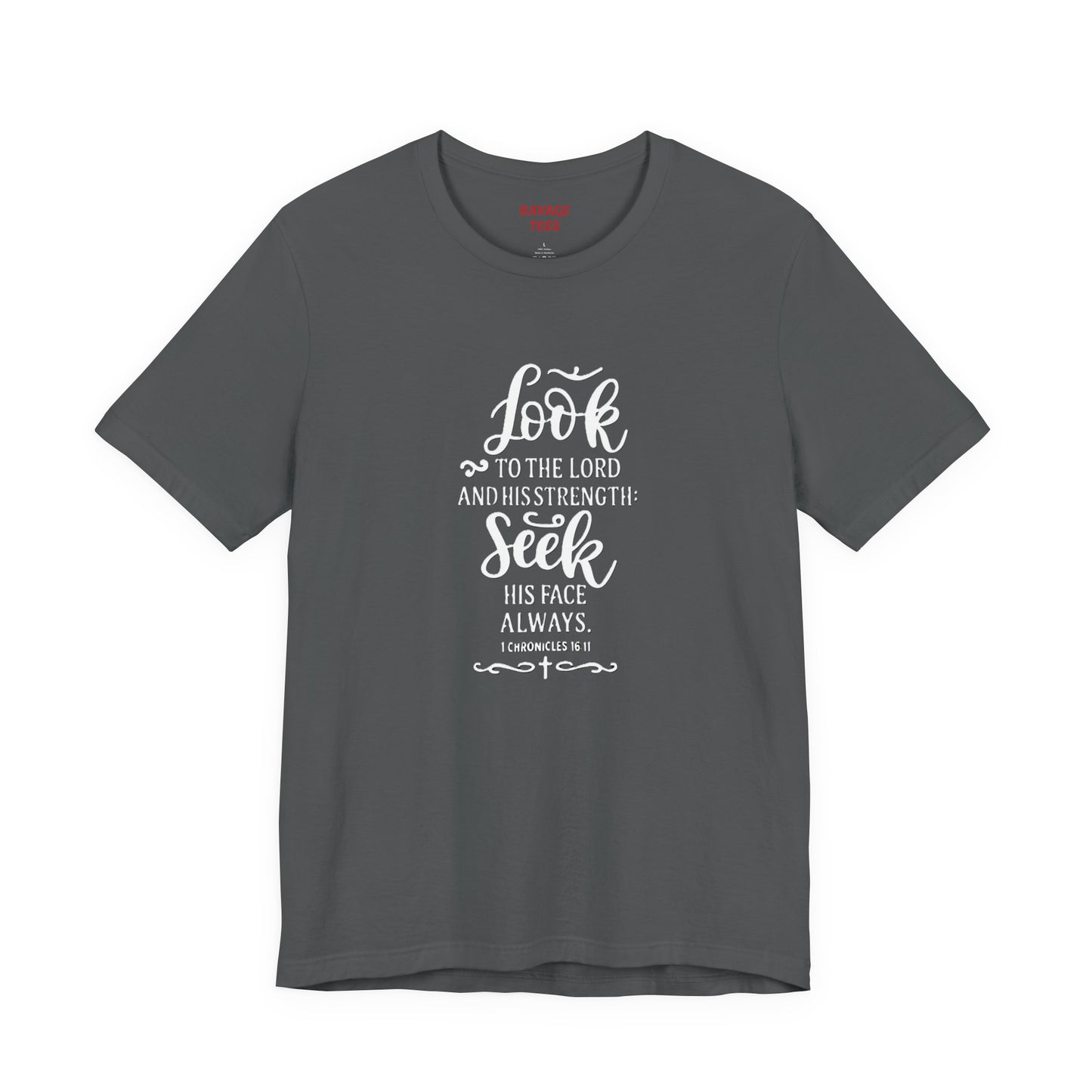 Seek His Guidance Tee: Inspirational Faith Quote Unisex T-Shirt