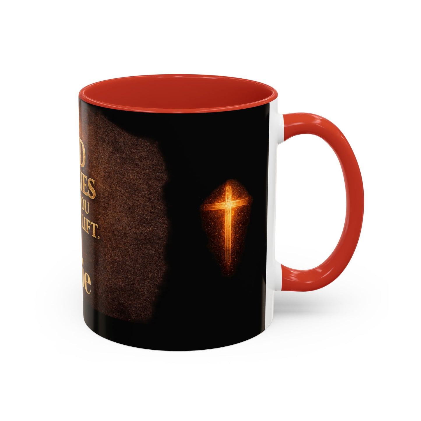 "God Carries What You Cannot Lift" Mug
