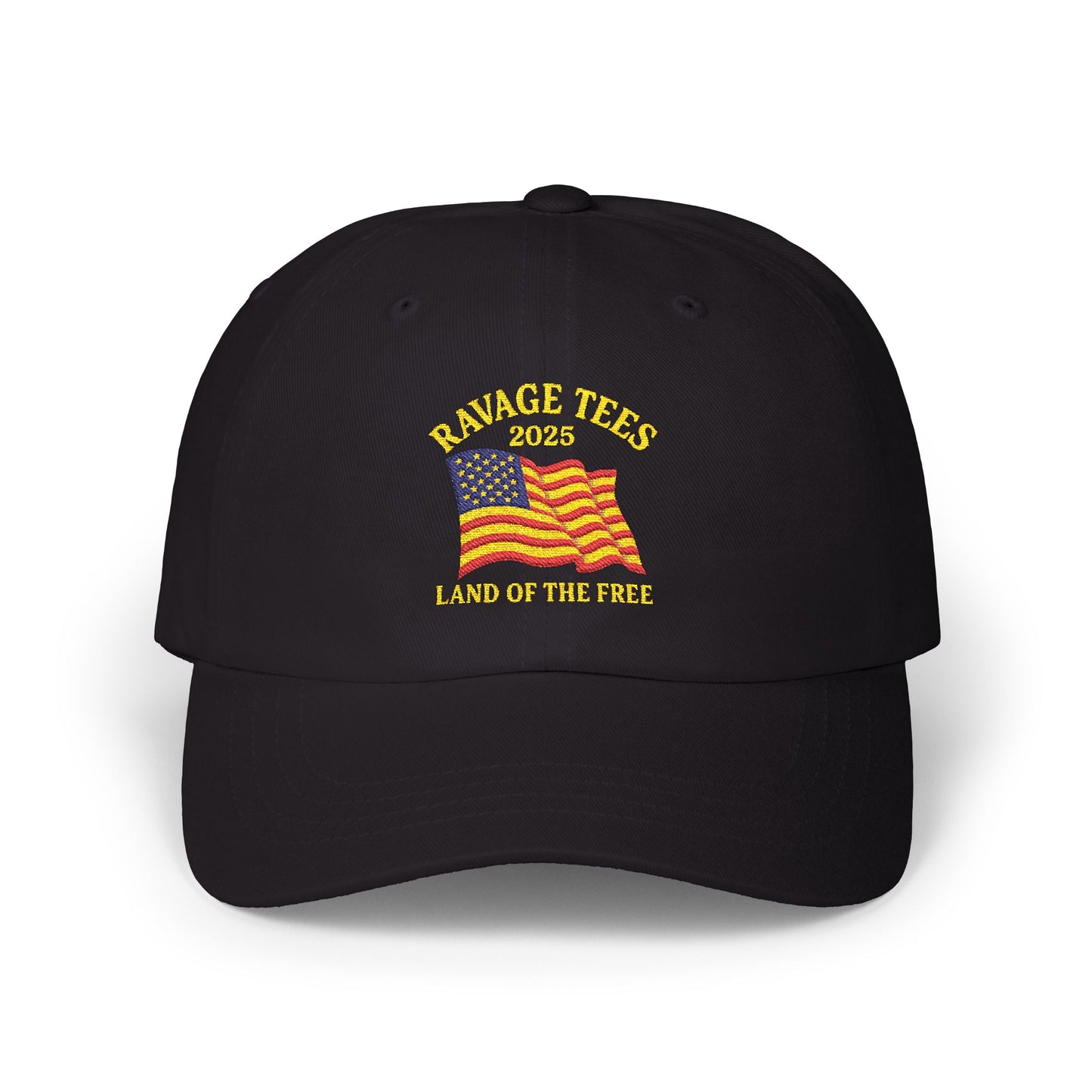 RAVAGE Embroidered Cap — American Flag