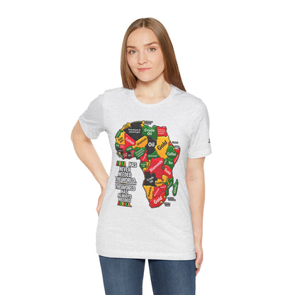 Africa Map “Africa Has Never Needed the World” Graphic Tee