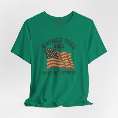 RaVage Vintage Tee: "Land of the Free"