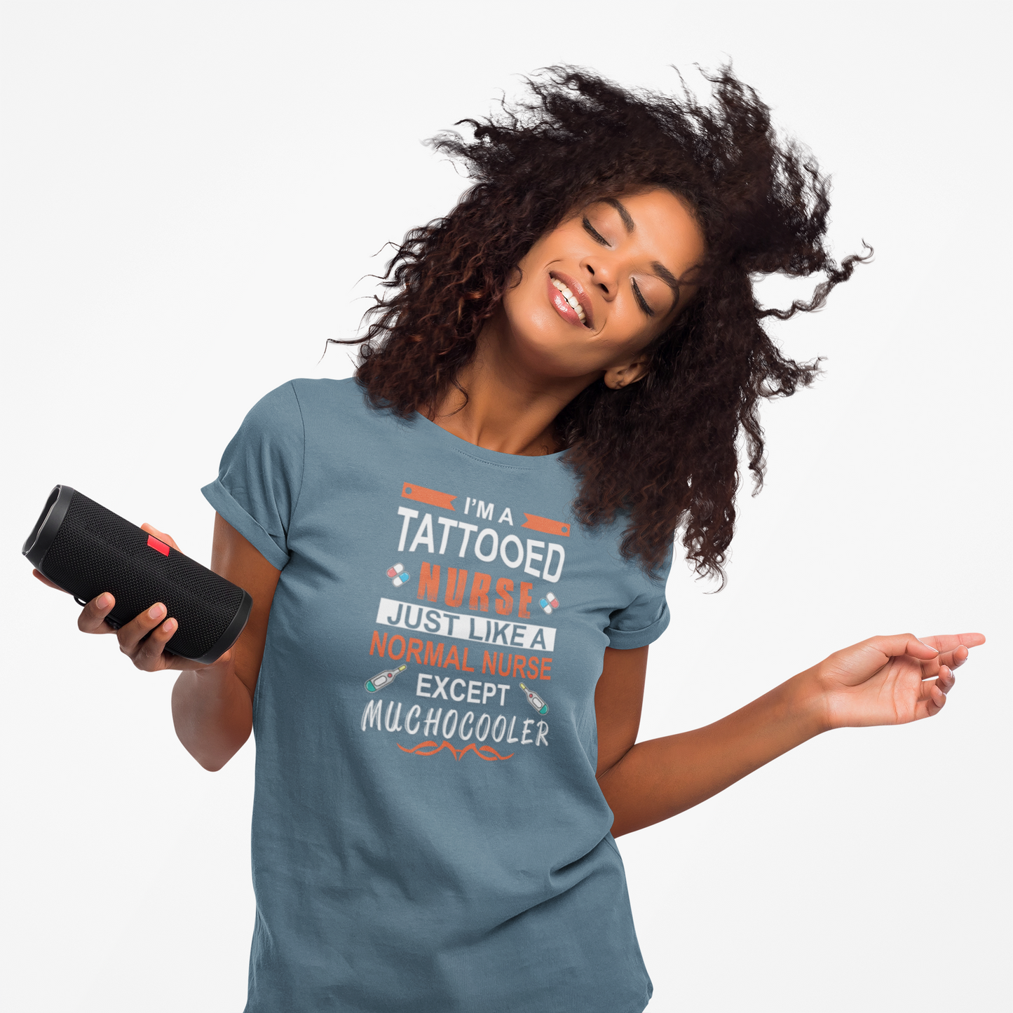Tattooed Nurse Tee - Unisex Cotton Shirt for Nurse Appreciation, Medical Humor Tee, Fun [...]