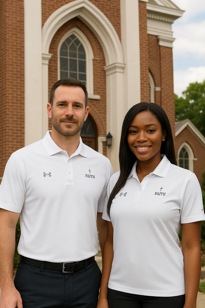 Under Armour® Embroidered Polo Shirt, Men's Sporty Casual Wear, Golf Outfits, Father's Day Gift, Active Lifestyle Apparel